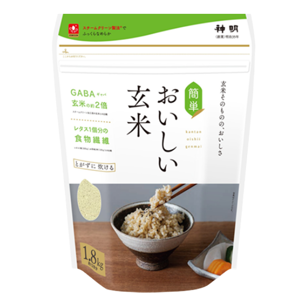 Kantan Oishii Genmai 1.8kg