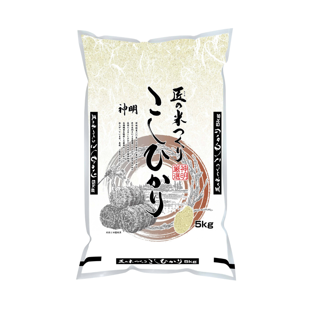 Shinmei Koshihikari Blended Rice bag